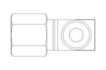 Pipe screw connector LL 6 R1/8"