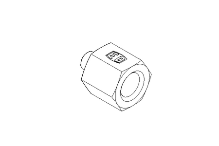 CONNECTING PC  REDUCING  RI 1/8X3/8 ST