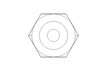 Stud  coupling L 6 M10x1 St-Zn