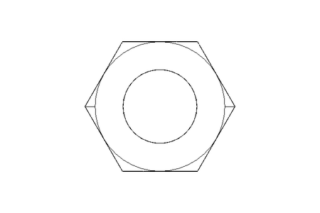 Union nut LL 8 M12x1 1.4571 DIN3870