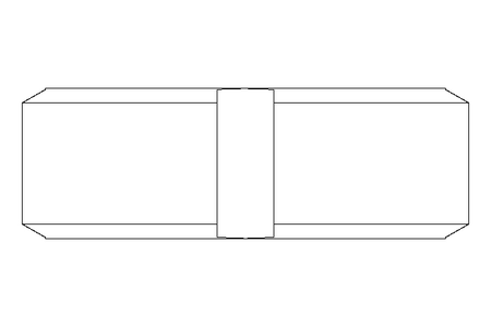 Slotted nut F DN25 1.4404 DIN11851