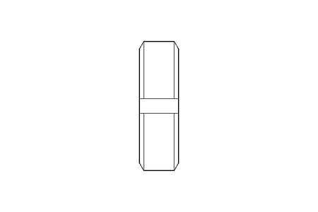 Slotted nut F DN32 1.4301 DIN11851