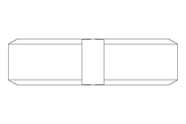 Slotted nut F DN40 1.4404 DIN11851