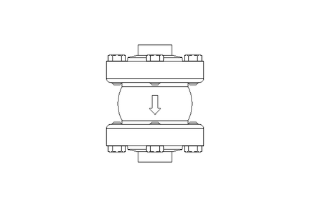 Check valve DN025 PN16 RUF3