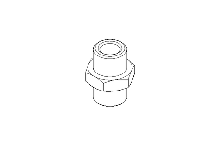 Doppelnippel G1/8-G1/8 Ms-Zn