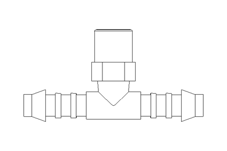 T-Einschraubstutzen R1/4