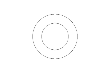 Sealing ring 6x10x0.5 CU DIN7603