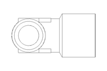 Winkelverschraubung G1/4 90 Grad