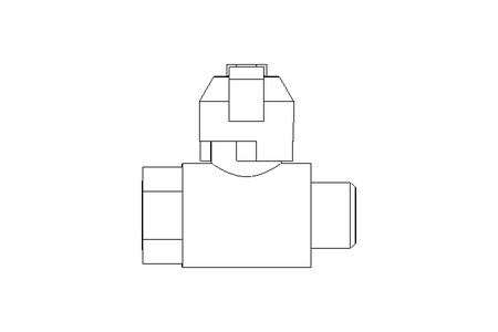 BALL VALVE G1/4" INSIDE/OUTSIDE TB112321