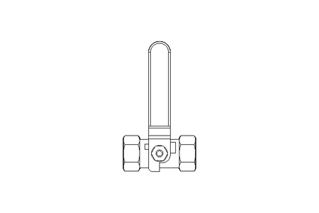 Ball valve 1/4" n100 1.4401