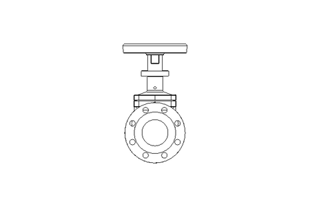 SHUT-OFF VALVE DN100 PN25/40