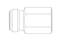 Düsenkörper 1/4T SS 1.4305