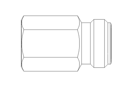 Düsenkörper 1/4T SS 1.4305