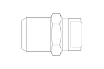 Flachstrahldüse H-VV-1/4-SS Niro