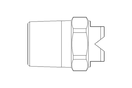 NOZZLE  632.847 PVDF