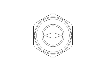 NOZZLE  632.847 PVDF