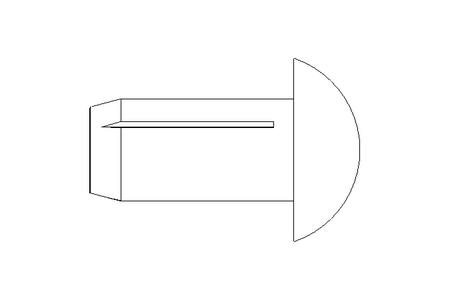 Kerbnagel ISO 8746 4x8 A2