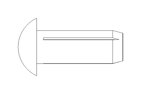 Kerbnagel ISO 8746 2,3x6 Al