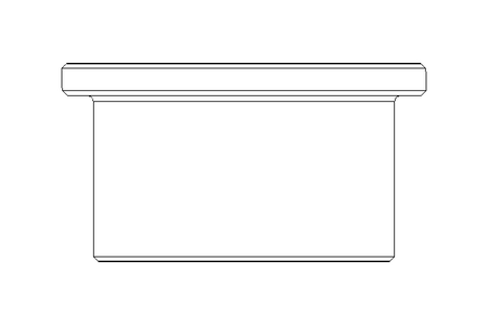 Plain bearing bush V 30x38x46x25x4