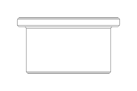 Plain bearing bush V 30x38x46x25x4