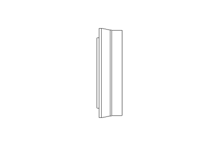 Grooved ring NAPN 10x16x4.5 NBR