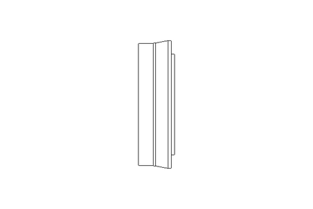 Grooved ring NAPN 10x16x4.5 NBR