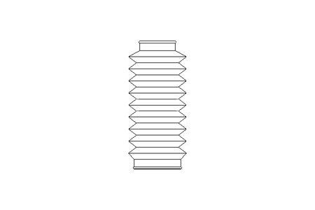 Soffietto L=40-290 d=52 D=70