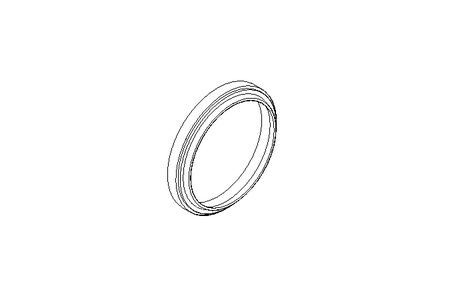 Wiper ring ASOB 40x48x7 NBR