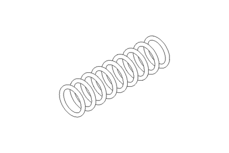 Druckfeder D1=2,82 D2=2,18 L=10 4N