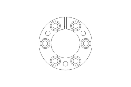 Clamping element D55 d30 702Nm