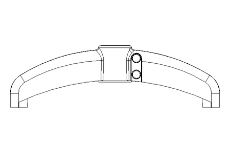 Zweifuß Stütze D60 H135 Typ154