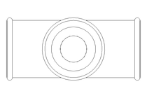 T-Stück B1 3/8" TG-Zn DIN EN 10242