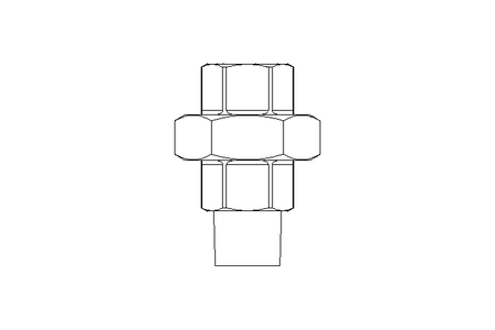 Threaded connector U12 R1/2"&Rp1/2"