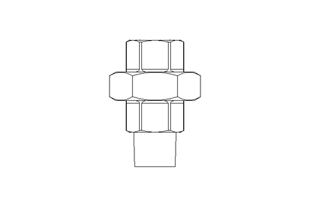 Threaded connector U12 R1/2"&Rp1/2"