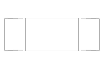 PIPE NIPPLE  1/2"x 60 mm DIN 2982