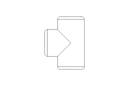 T-Stück 3/4" 1.4408