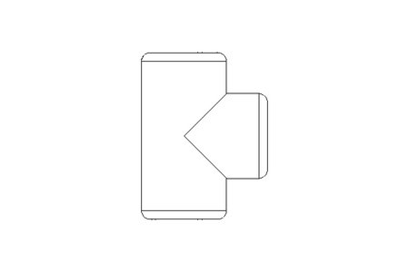 T-Stück 3/4" 1.4408