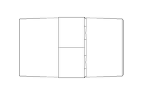 Double fitting 1/4" L24 1.4571 DIN 2990