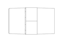 Double fitting 1/4" L24 1.4571 DIN 2990