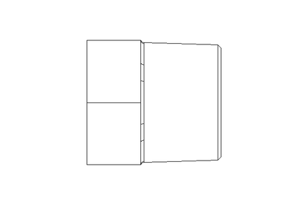 Reducing fitting 1/2x1/4 4436 DIN 2990