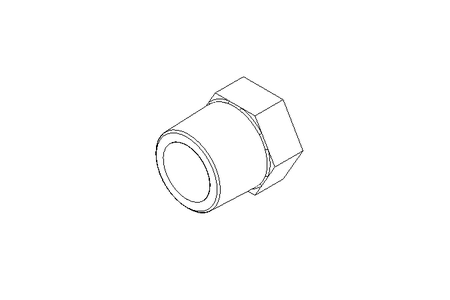 Reducing fitting 1/2x1/4 4436 DIN 2990