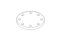 FLANGE DN80 PN16 A4  DIN EN 1092-1