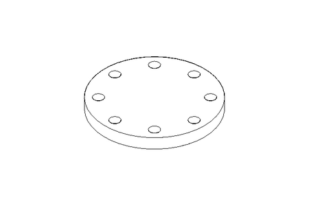 Flansch DN 80 PN 16 A4 DIN EN 1092-1