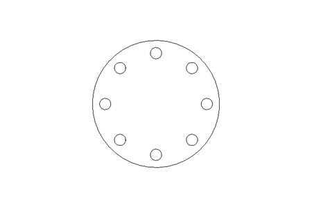 Flansch DN 80 PN 16 A4 DIN EN 1092-1