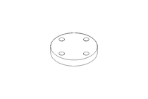 FLANGE DN25 PN40 1.0460 DIN EN 1092-1