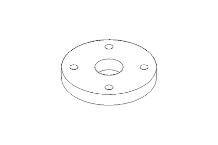 FLANGE  A DN25 / 33,7 1.0038 DIN 86041