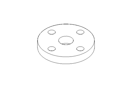 Flansch DN 20 PN 40 A2 DIN EN 1092-1