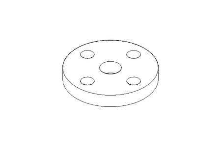 FLANGE DN15 PN40 A2 DIN EN 1092-1