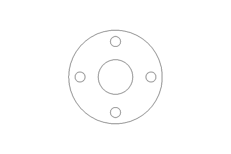 Flansch B 50 ND10 C22.8 DIN 2576