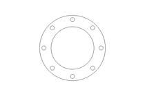 FLANGE  DN200 PN10 A2 DIN EN 1092-1